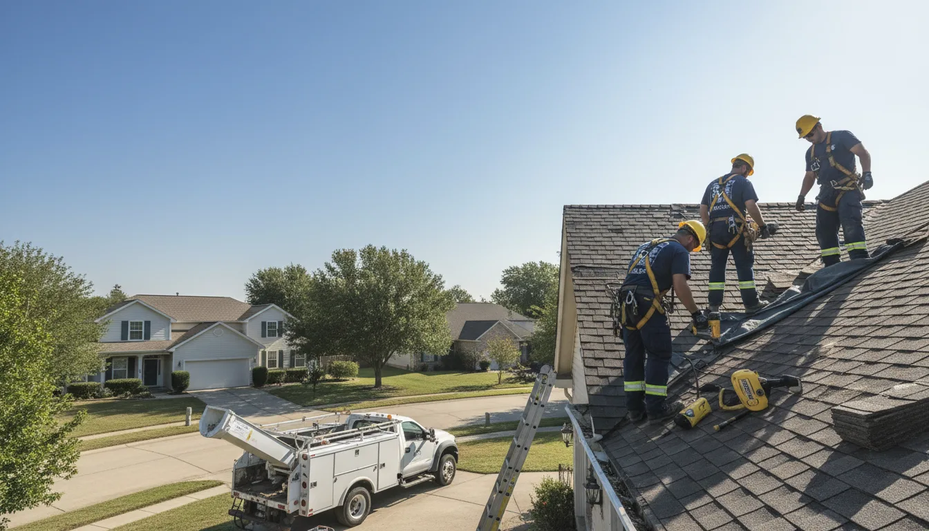 Storm Damage Roof Repair in Merion Station, PA